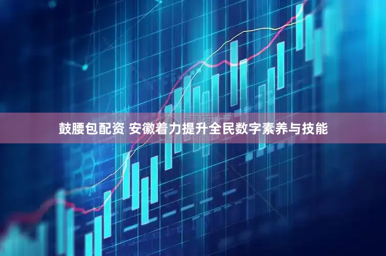 鼓腰包配资 安徽着力提升全民数字素养与技能